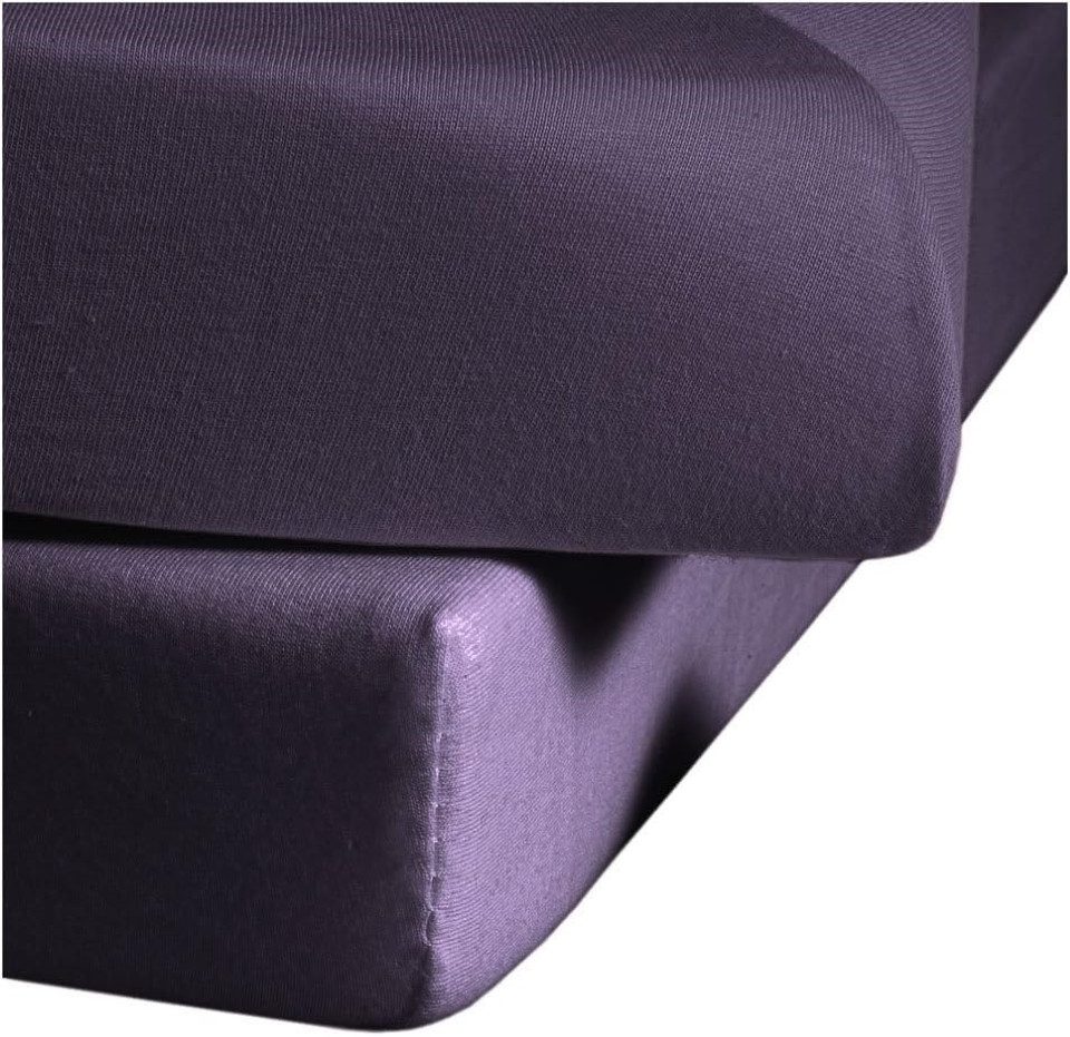 fleuresse Spannbettlaken Comfort Jerseyspannlaken, 96% Baumwolle, günstig online kaufen