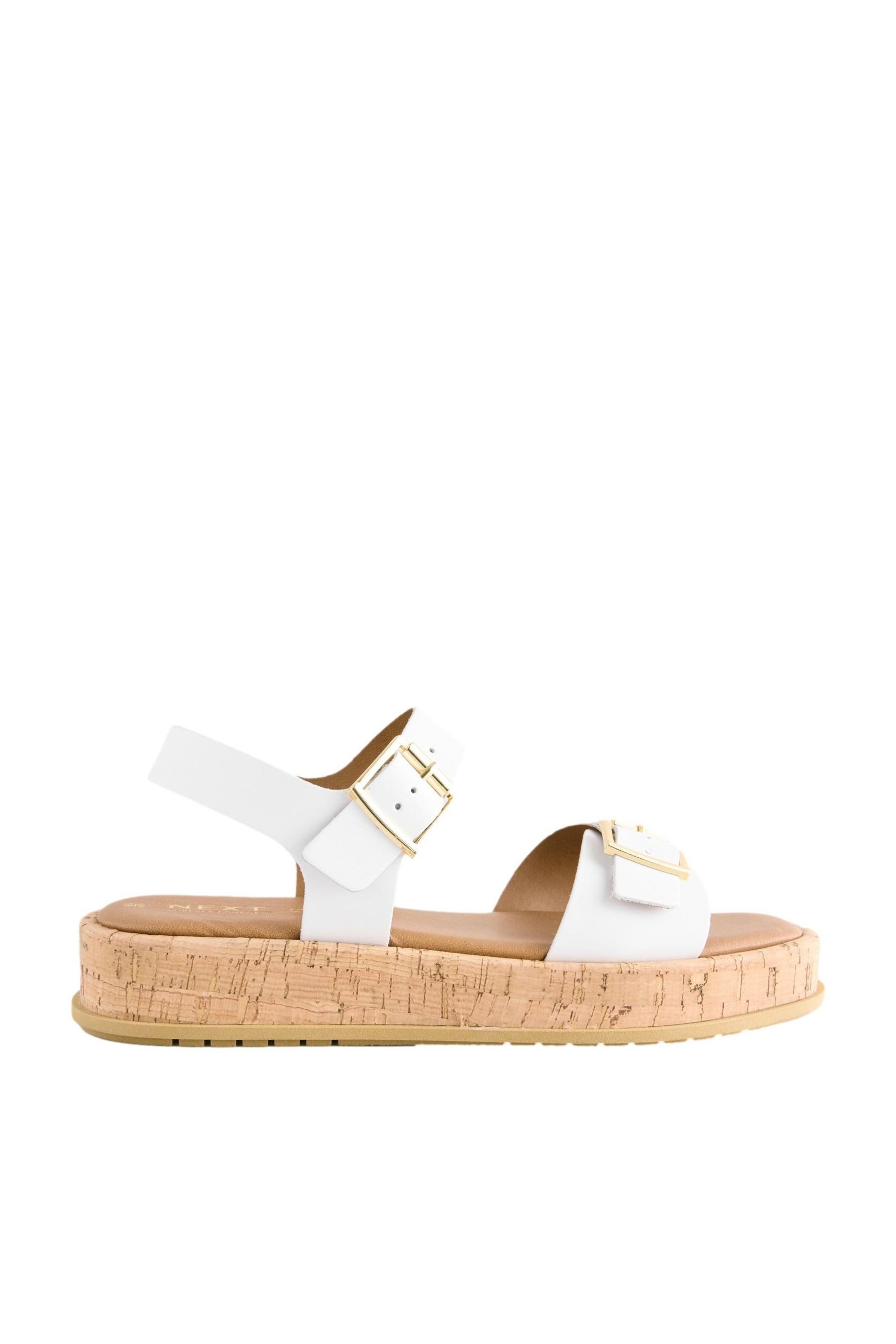 Next Forever Comfort® Flatform-Sandalen mit Schnallen günstig online kaufen
