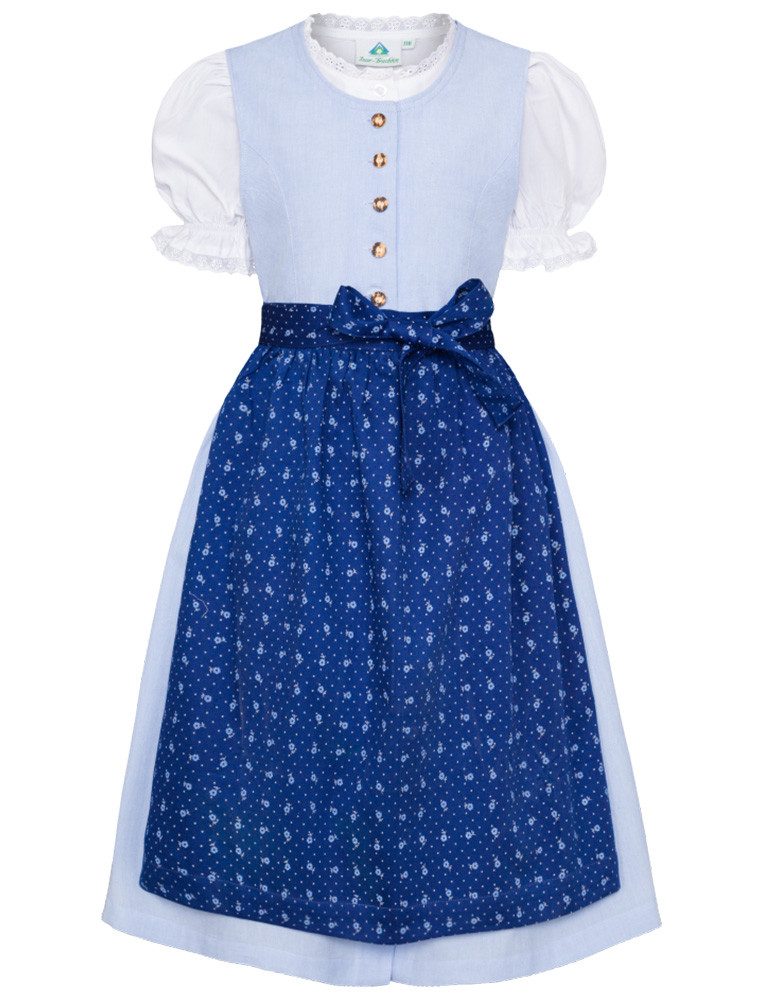 Dirndl Kinderdirndl 52423 blau