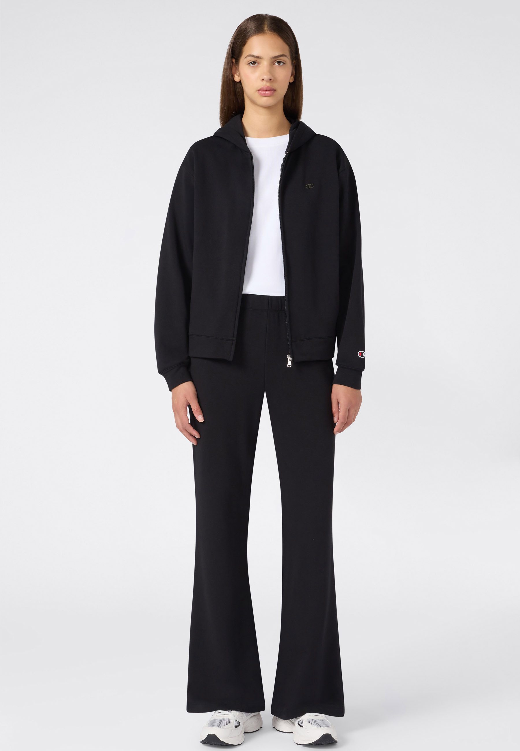 Champion Jogginganzug SPORTWEAR ZIP-UP SWEATSUITS Standard Fit (2-tlg), zweiteiliges Set, aus Baumwolle und Elasthan, Standard Fit