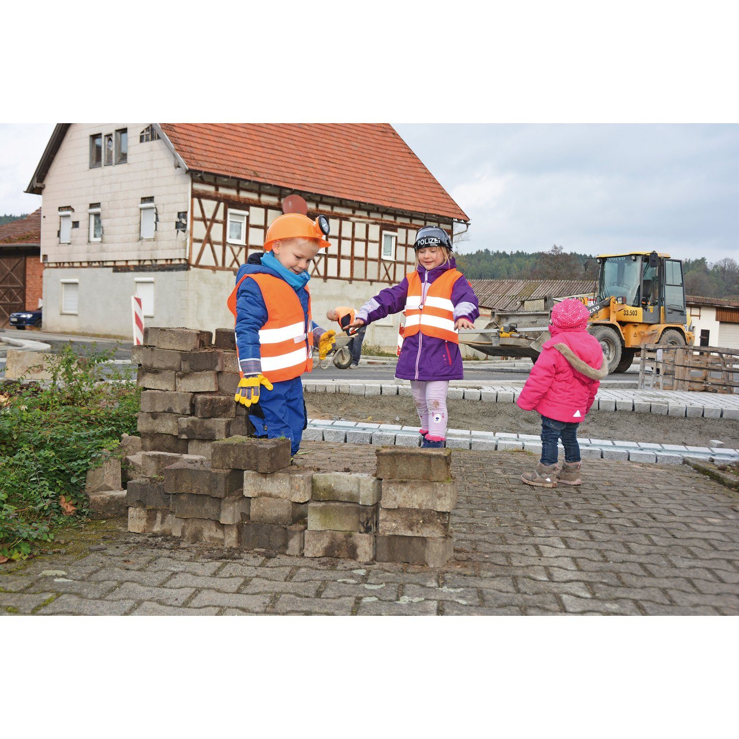 Kunststoff Spielzeug-Gartenset Kinder für "Auris", Gehör-Schutz EDUPLAY