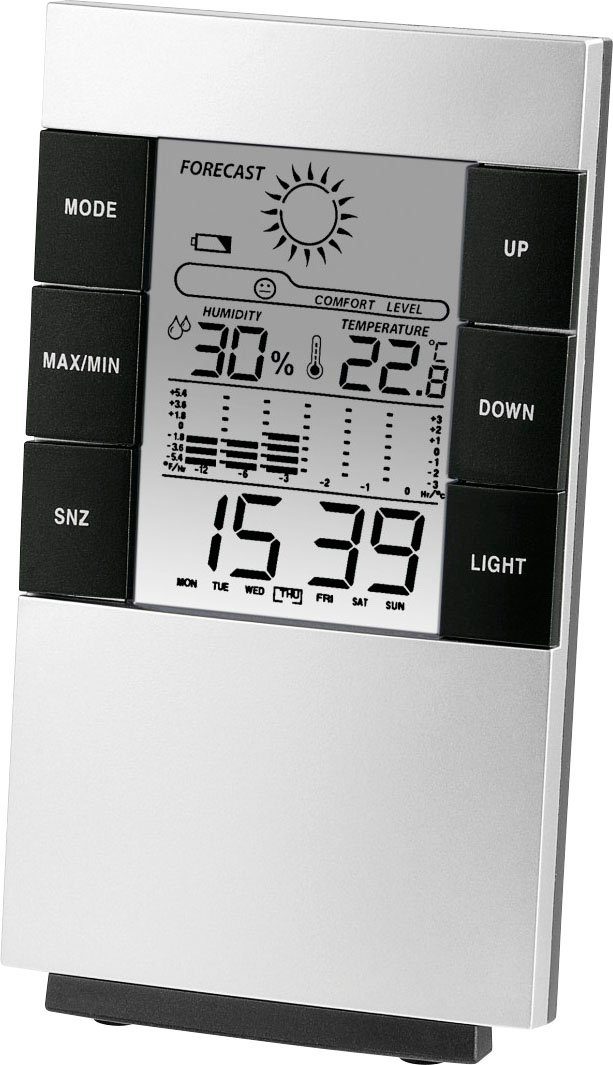Hama LCD-Thermo-/Hygrometer "TH-200" Wetterstation