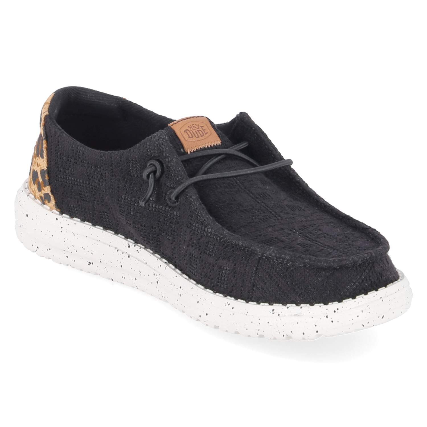 Hey Dude HeyDude Mokassins / Bootsschuhe HD45414-0CU Damen Textil black Schnürschuh – Bild 5 von 5