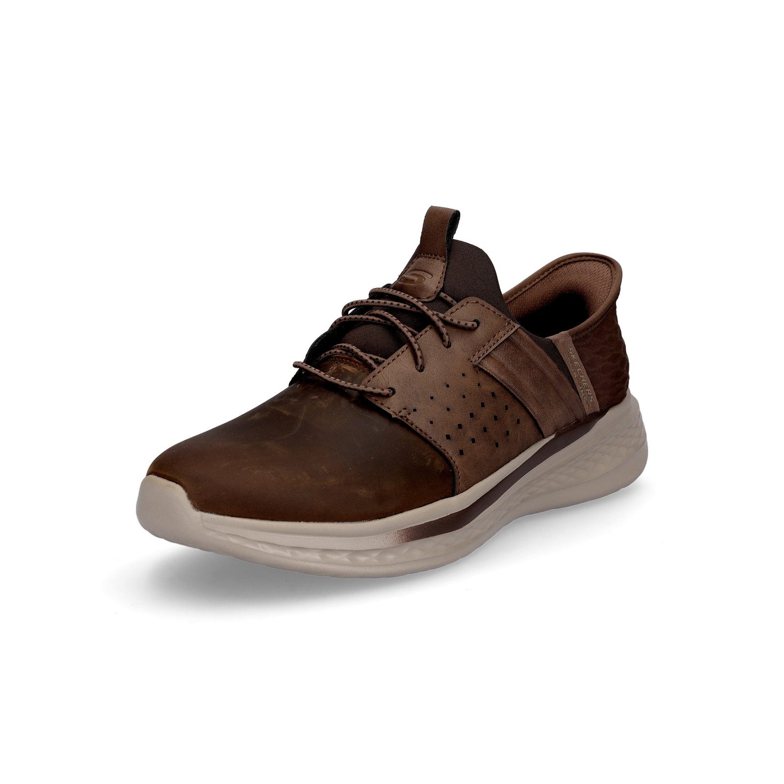 Skechers Skechers Herren Slip-in Sneaker Slade Zachary braun Sneaker