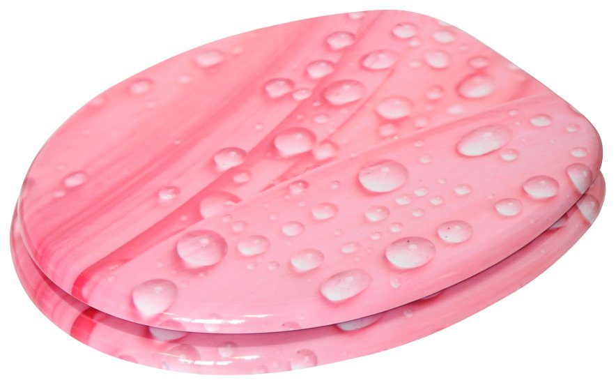 Sanilo WC-Sitz Pink Flower, mit Absenkautomatik