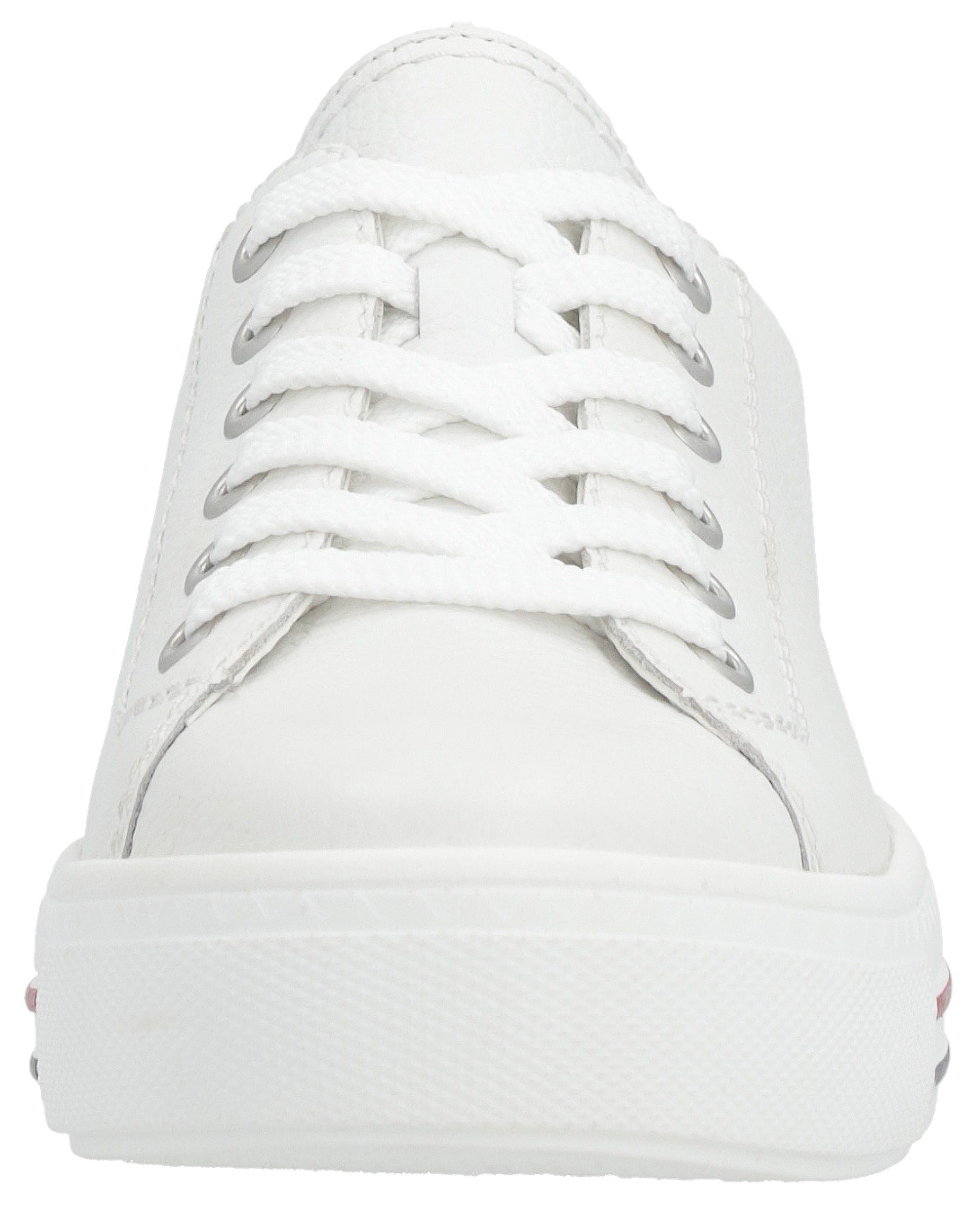 Remonte Plateausneaker mit herausnehmbarer Einlage, Freizeitschuh, Halbschuh, Schnürschuh. Reduzierter Preis € 71,95. Unverbindliche Preisempfehlung € 79,95