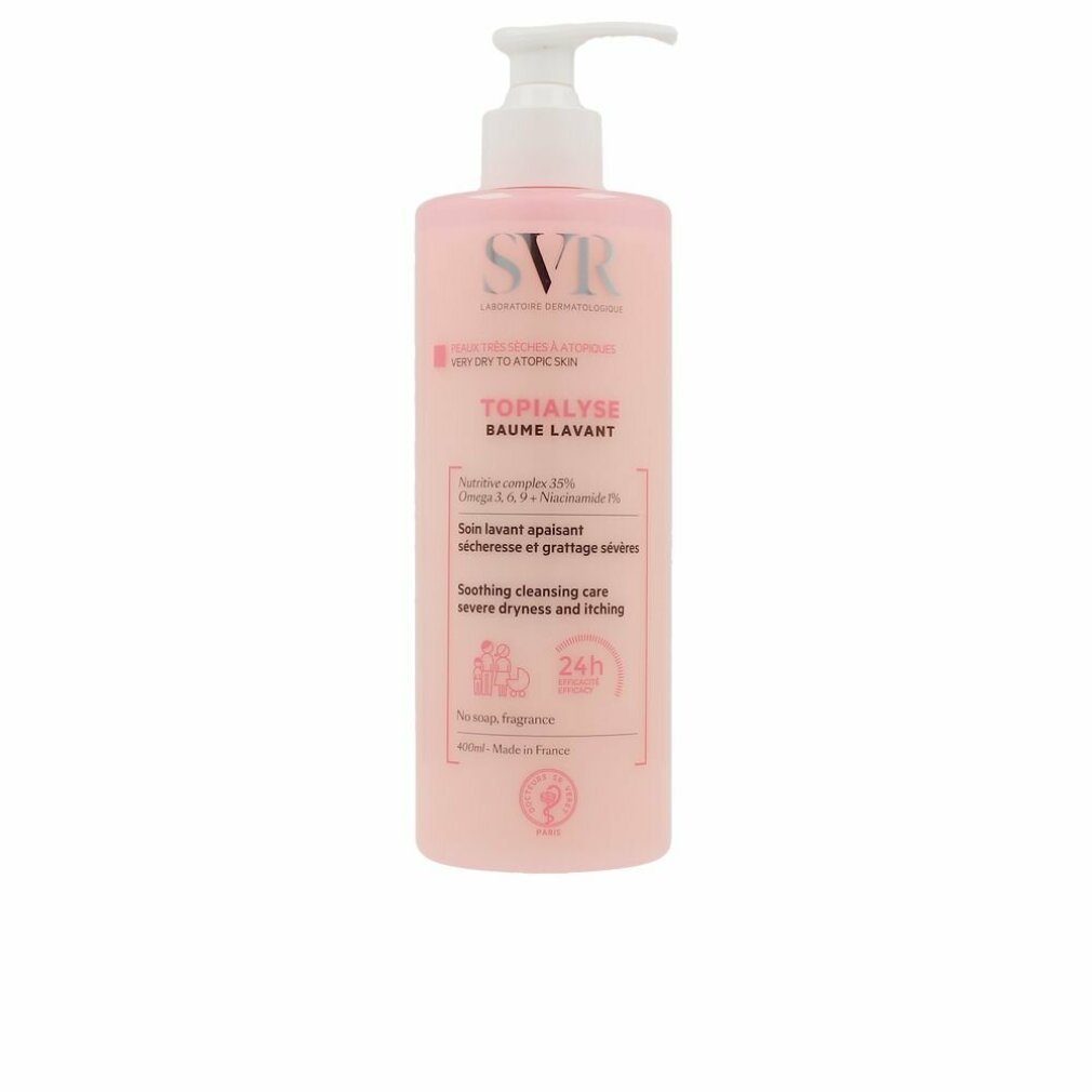 SVR Gesichts-Reinigungsschaum Topialyse Baume Lavant Creme Trockene atopische Haut 400ml