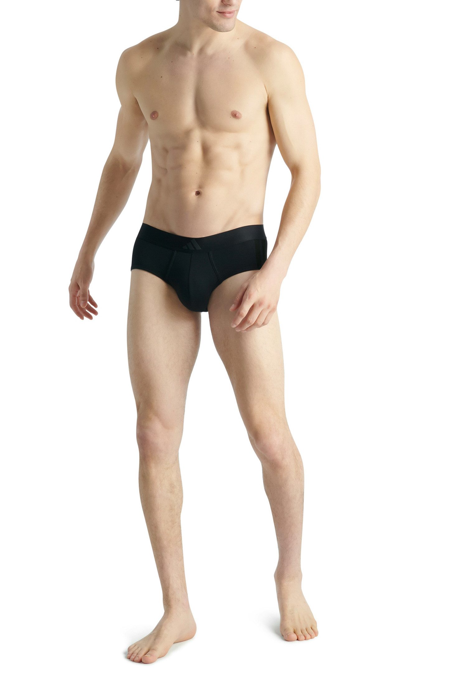 adidas Performance Boxershorts Brief Basic 4P (Packung, 4-St., 4er-Pack)