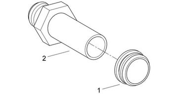 Grohe Bidet Einlaufgarnitur 1/2Zoll