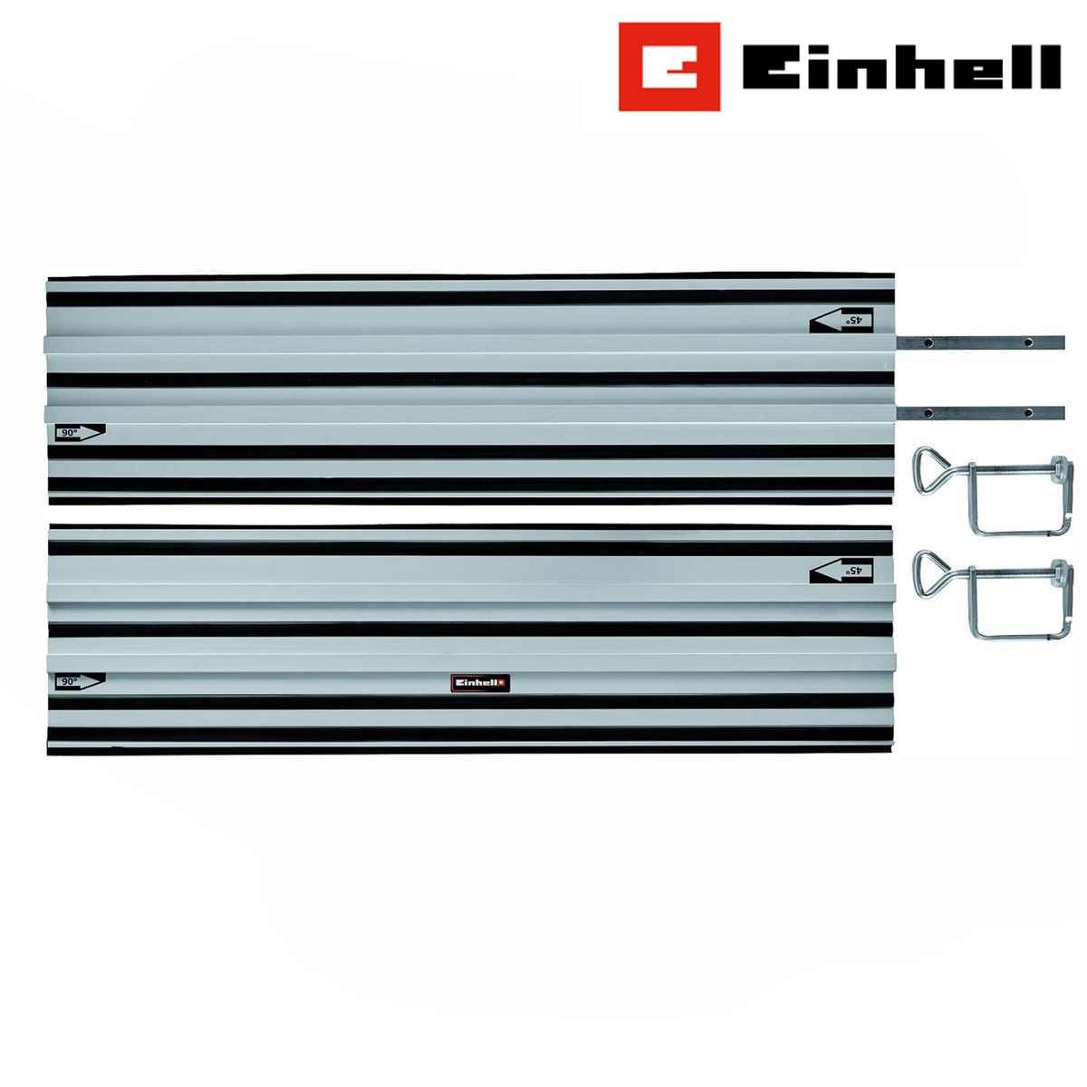 Einhell Maschinen-Führungsschienen Führungsschiene Handkreissägen und Tauchsägen, 2x 1000 mm