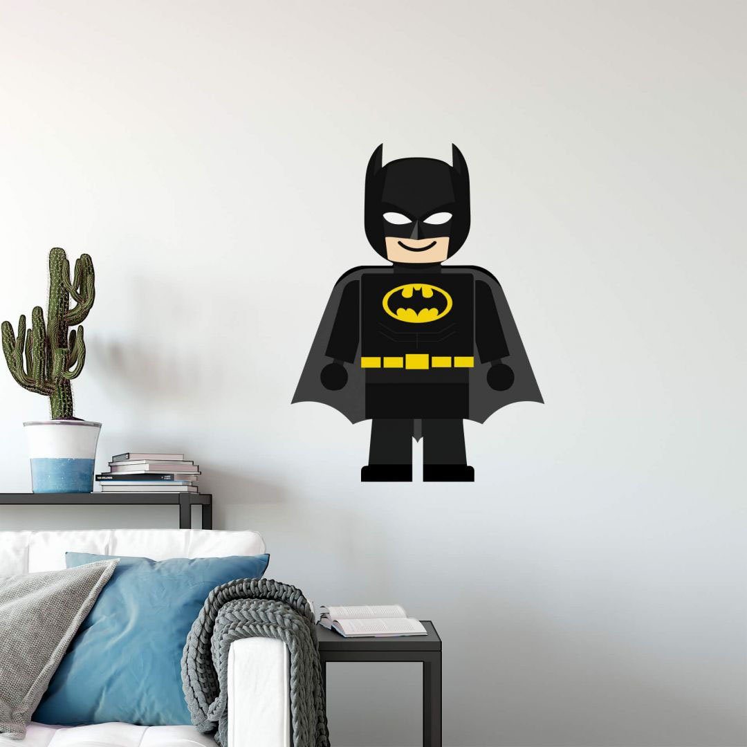 Spielfigur Wandtattoo Super Batman St) (1 Wall-Art Hero
