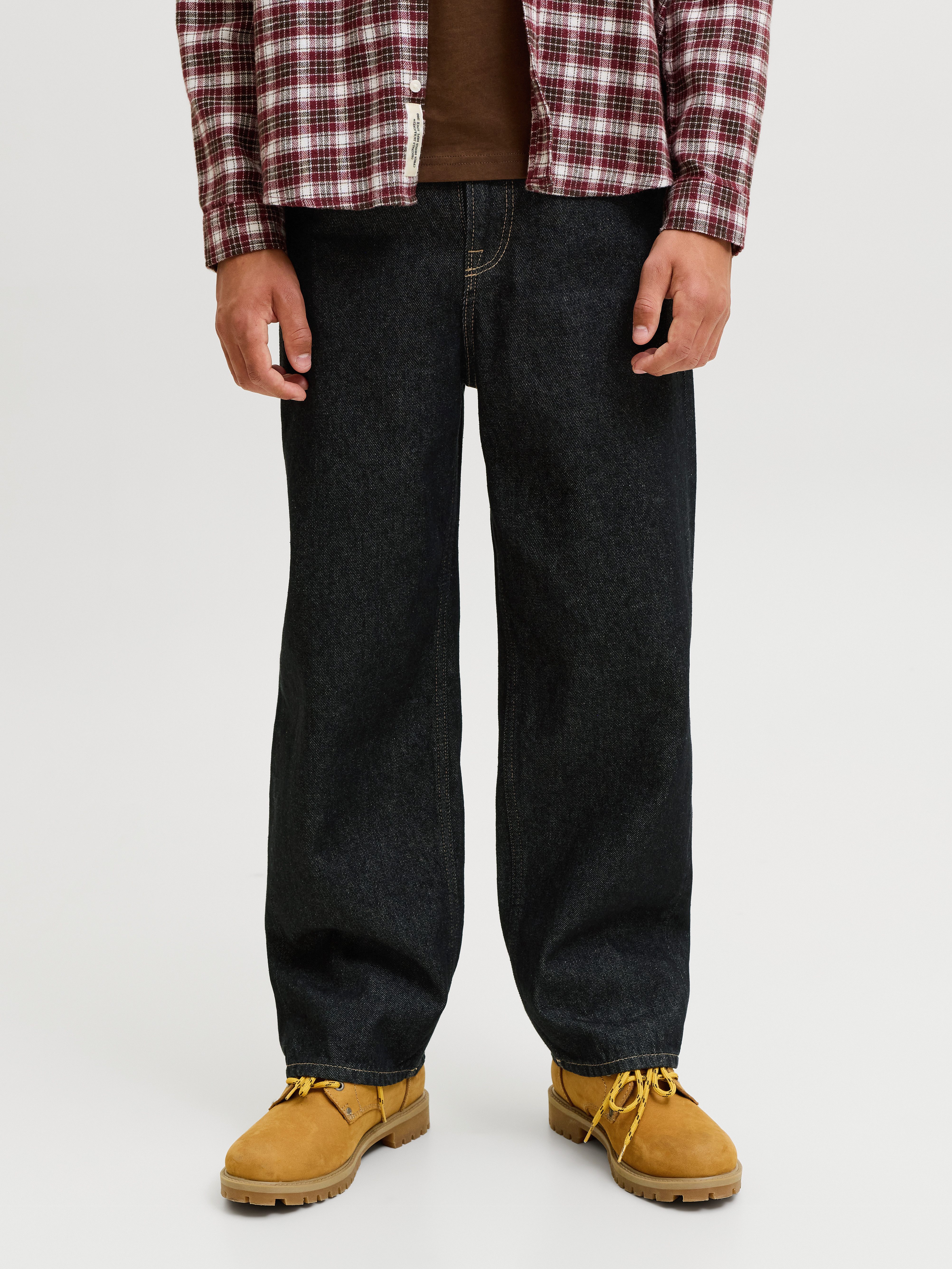 Jack & Jones Junior Relax-fit-Jeans JJIALEX JJORIGINAL AKM 368 SN JNR Baumwolle, relaxed fit