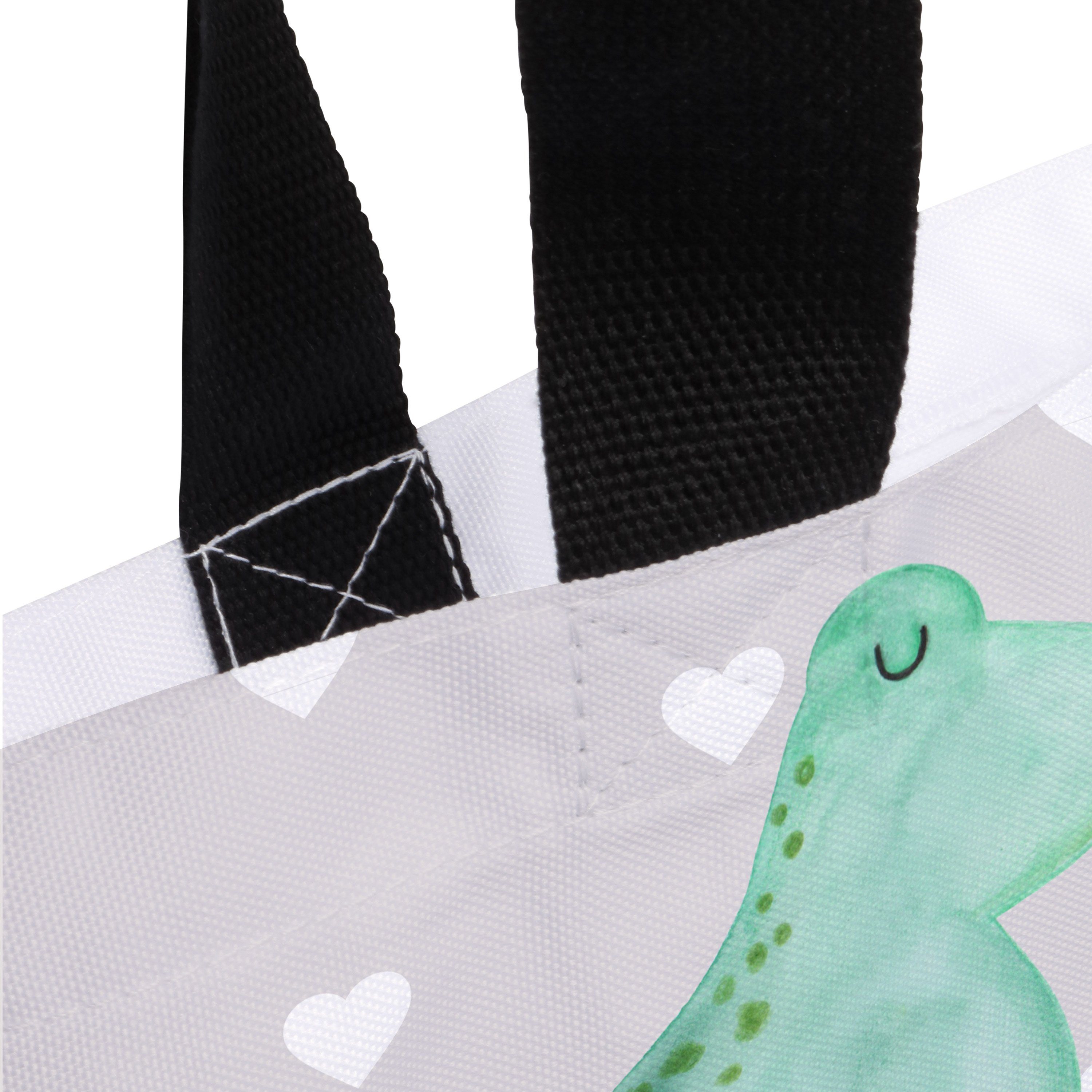 Grau Liebe Geschenk, Alltagstasche, Mrs. Heira (1-tlg) Mr. Frosch Pastell Panda & Verlobt, - - Shopper