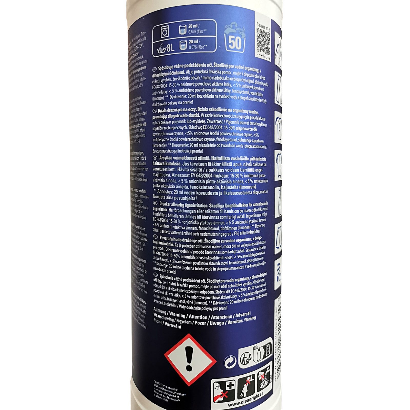 Holmenkol Textile Wash Spezialwaschmittel (neutralisiert Gerüche)