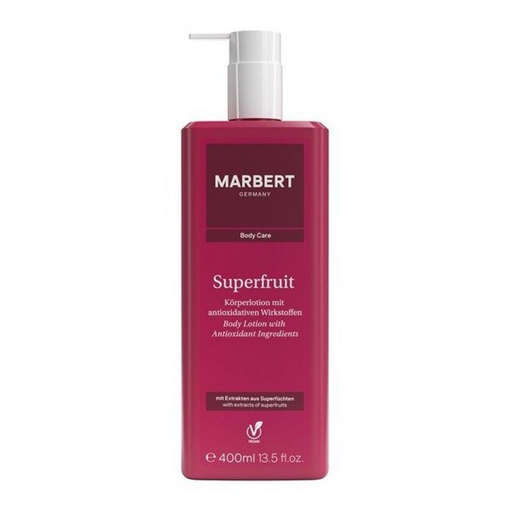 Marbert Bodylotion Superfruit Körperlotion mit antioxidativen Wirkstoffen 400 ml, antioxidative Wirkung