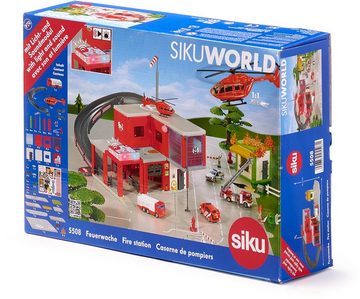 Siku Spiel-Feuerwehrwache SIKU World (5508), mit Licht & Sound