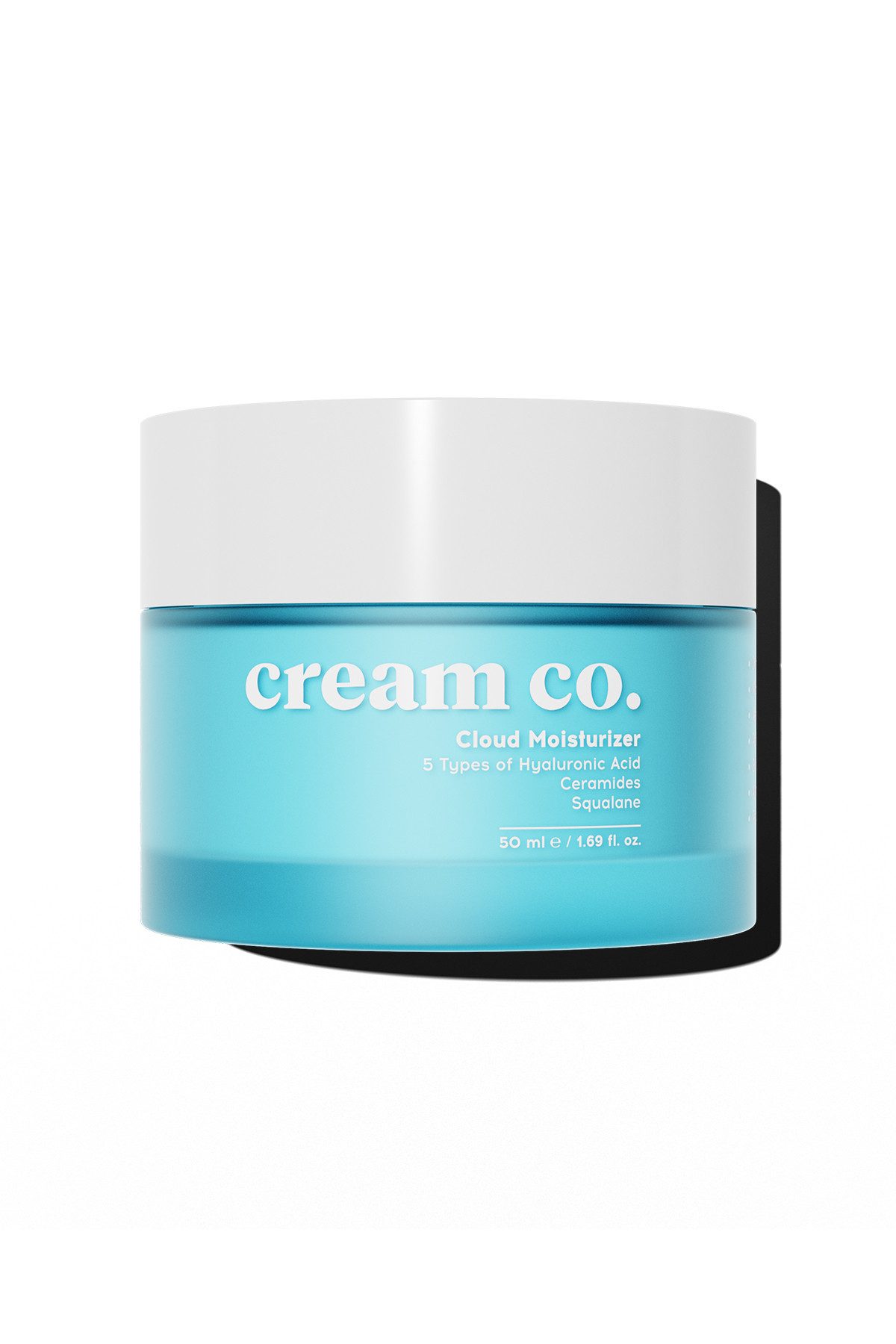 cream co. Gesichtspflege Cream Co. 50ml Moisturiser für alle Hauttypen, Hyaluronsäure, vegan