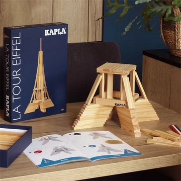 KAPLA® Spielbauklötze TE Holzplättchen Eiffelturm Box