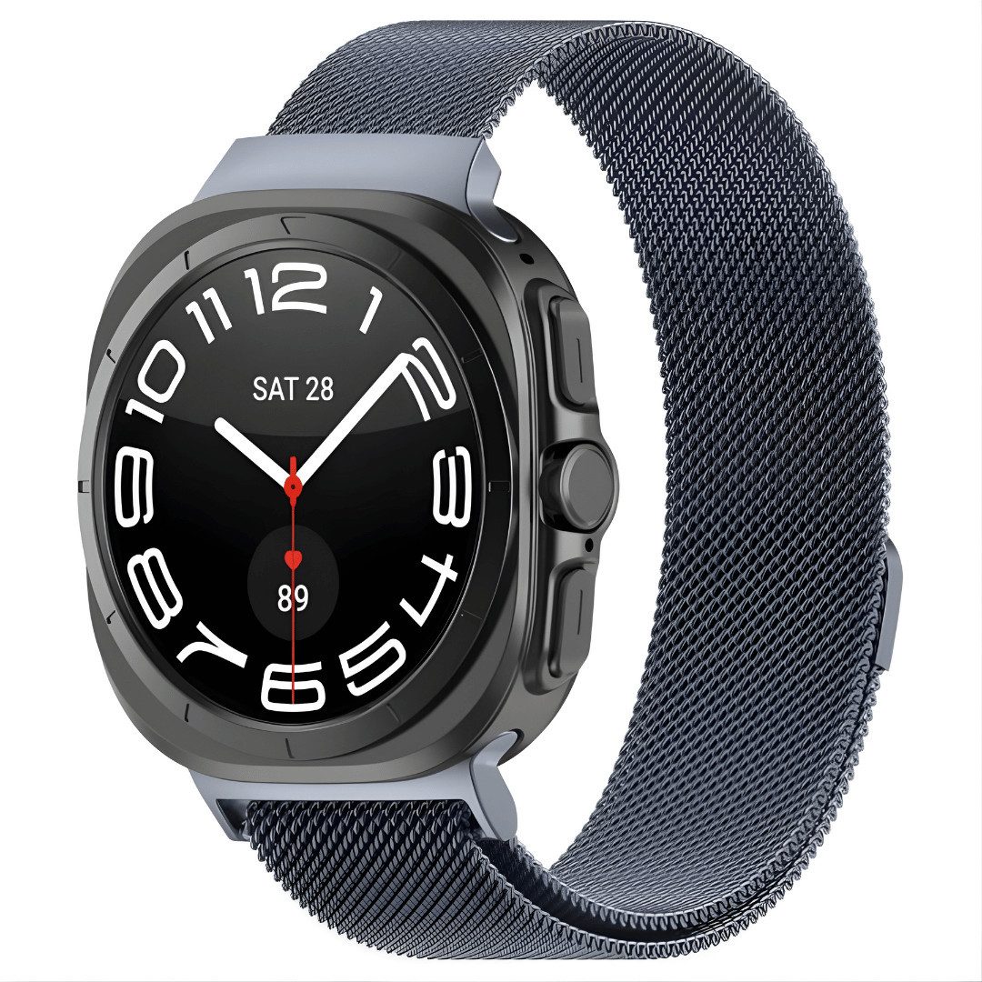 SmartUP Smartwatch-Armband für Samsung Galaxy Watch Ultra 47mm Edelstahl Mi günstig online kaufen