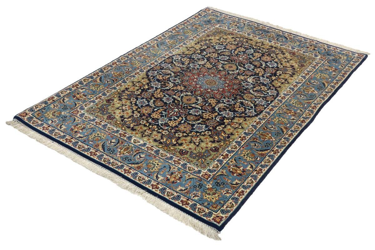 6 107x156 Handgeknüpfter rechteckig, Nain Isfahan Orientteppich, mm Trading, Höhe: Orientteppich Seidenkette