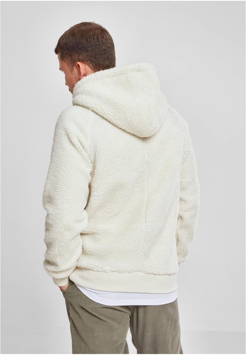 URBAN CLASSICS Kapuzenpullover Sherpa Hoody Kapuzenpulli Herren