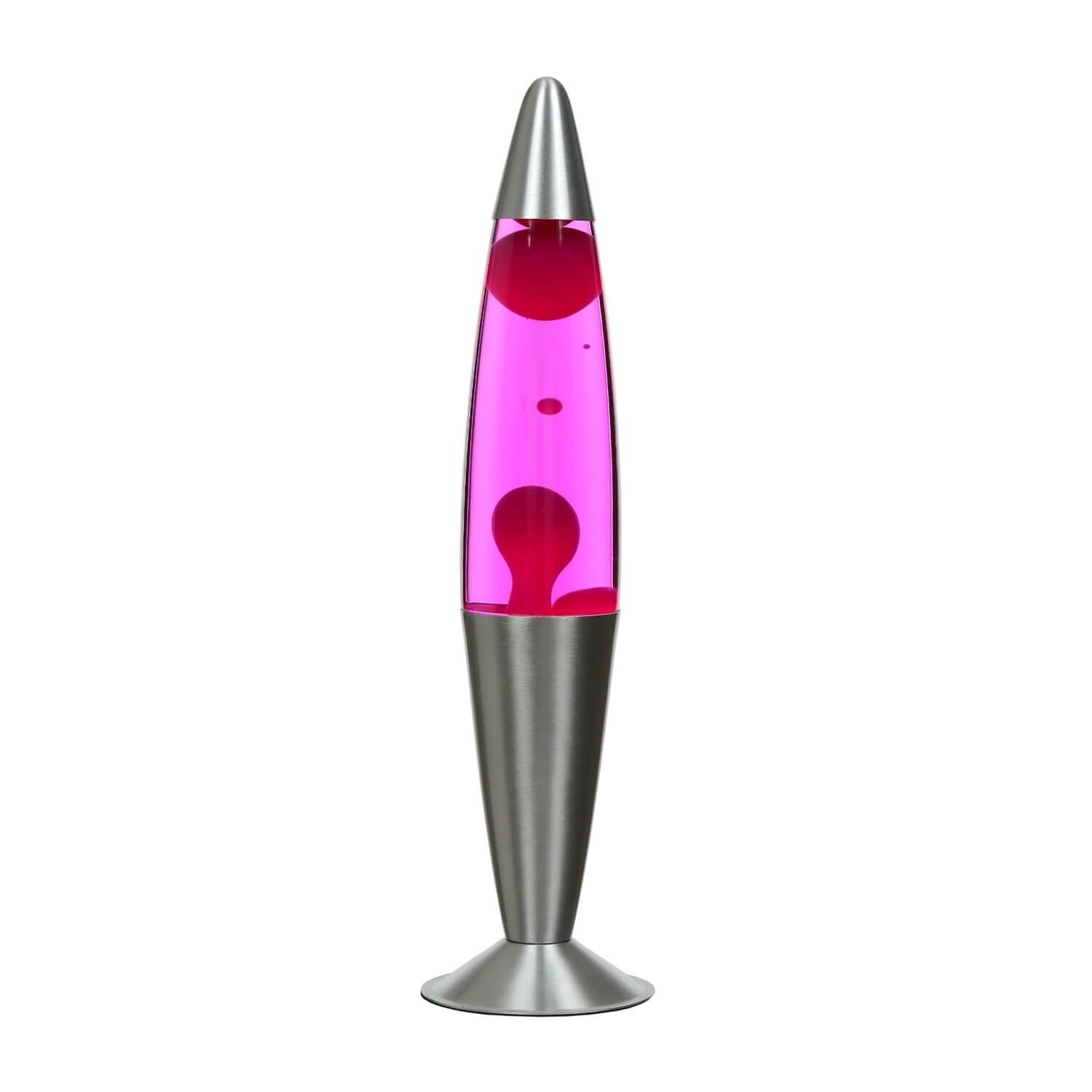 Pink JENNY, Tischleuchte Licht-Erlebnisse Retro Lavalampe Design Tischlampe