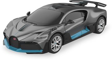 Jamara RC-Auto Bugatti DIVO 1:24, grau, 2,4GHz, offiziell lizenziert
