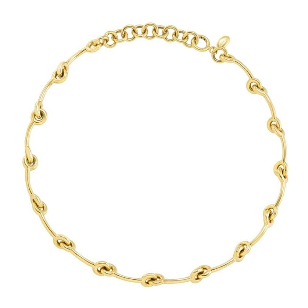 Breil Kette mit Einhänger Mode pozlacený náhrdelník Tie Up TJ3483