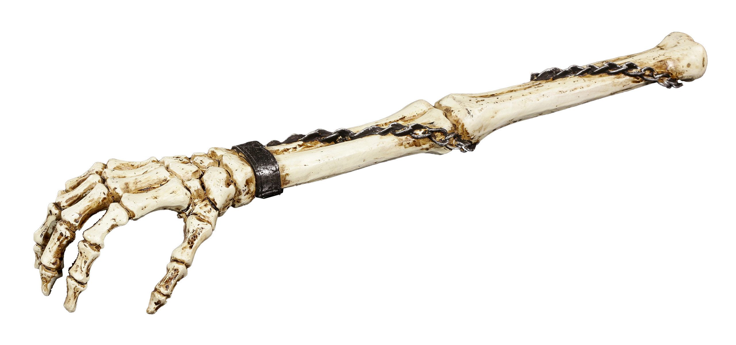 Figuren Shop GmbH Dekoobjekt Skelett Arm Rückenkratzer - Gothic Dekoobjekt Dekoration