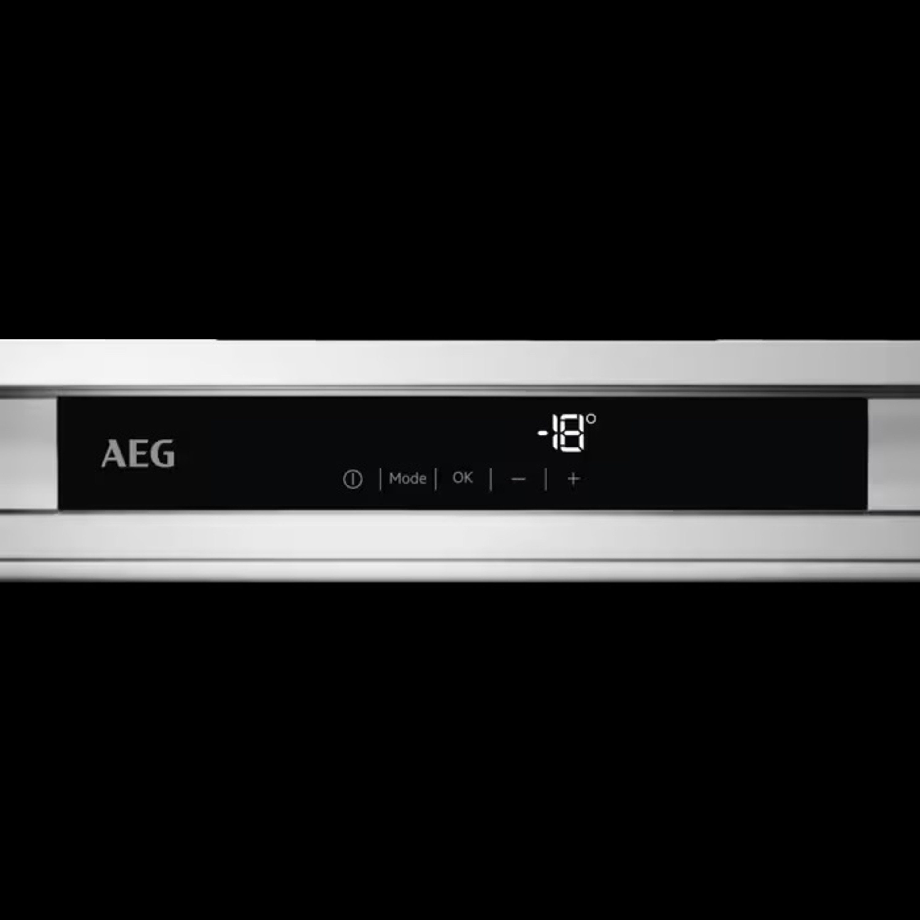 AEG Einbaugefrierschrank NAB6L88EF, 88 cm hoch, 56 cm breit, LowFrost, FROSTMATIC