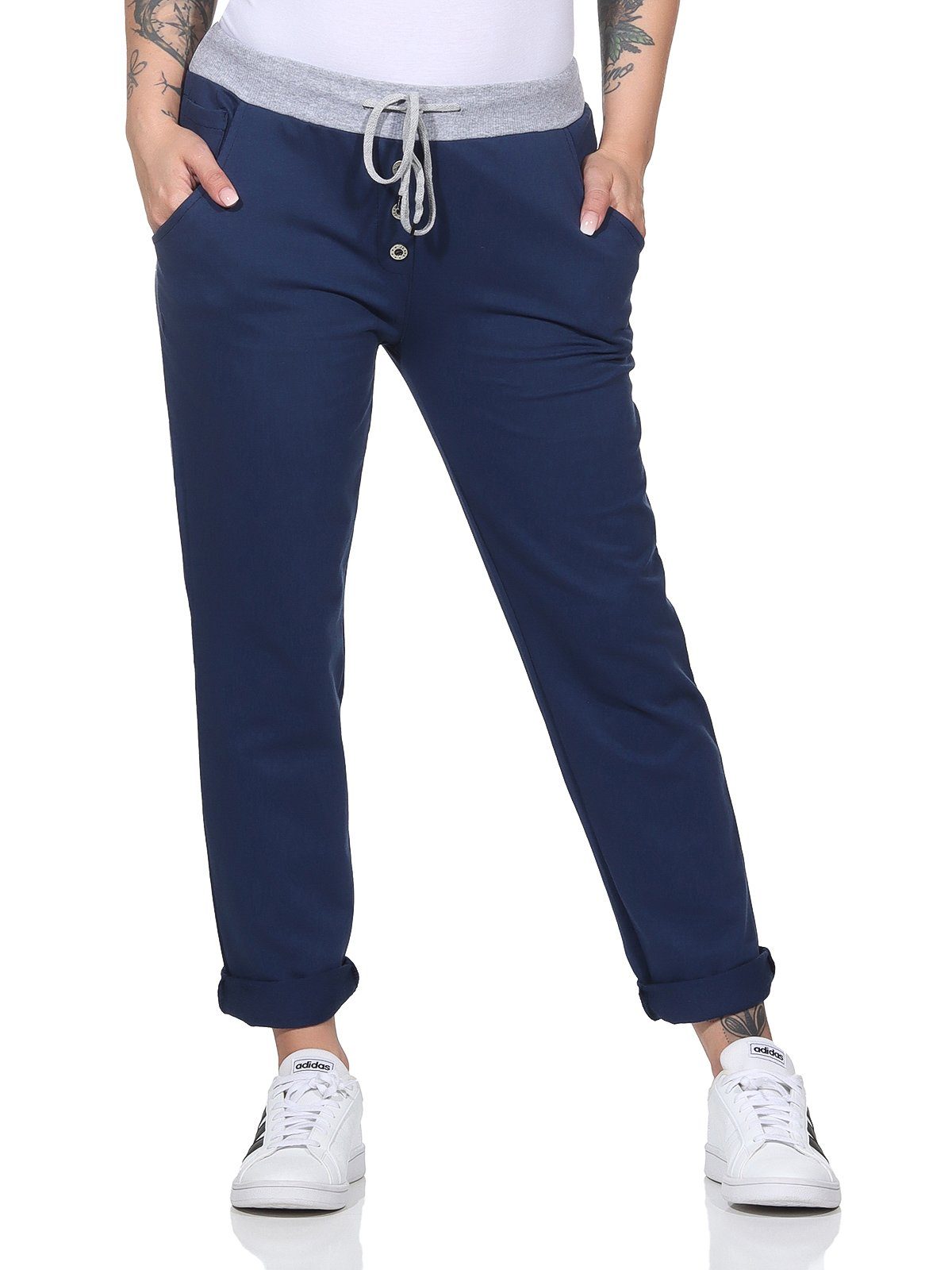 CLEO STYLE Jogginghose Damen Jogginghose 4030 günstig online kaufen