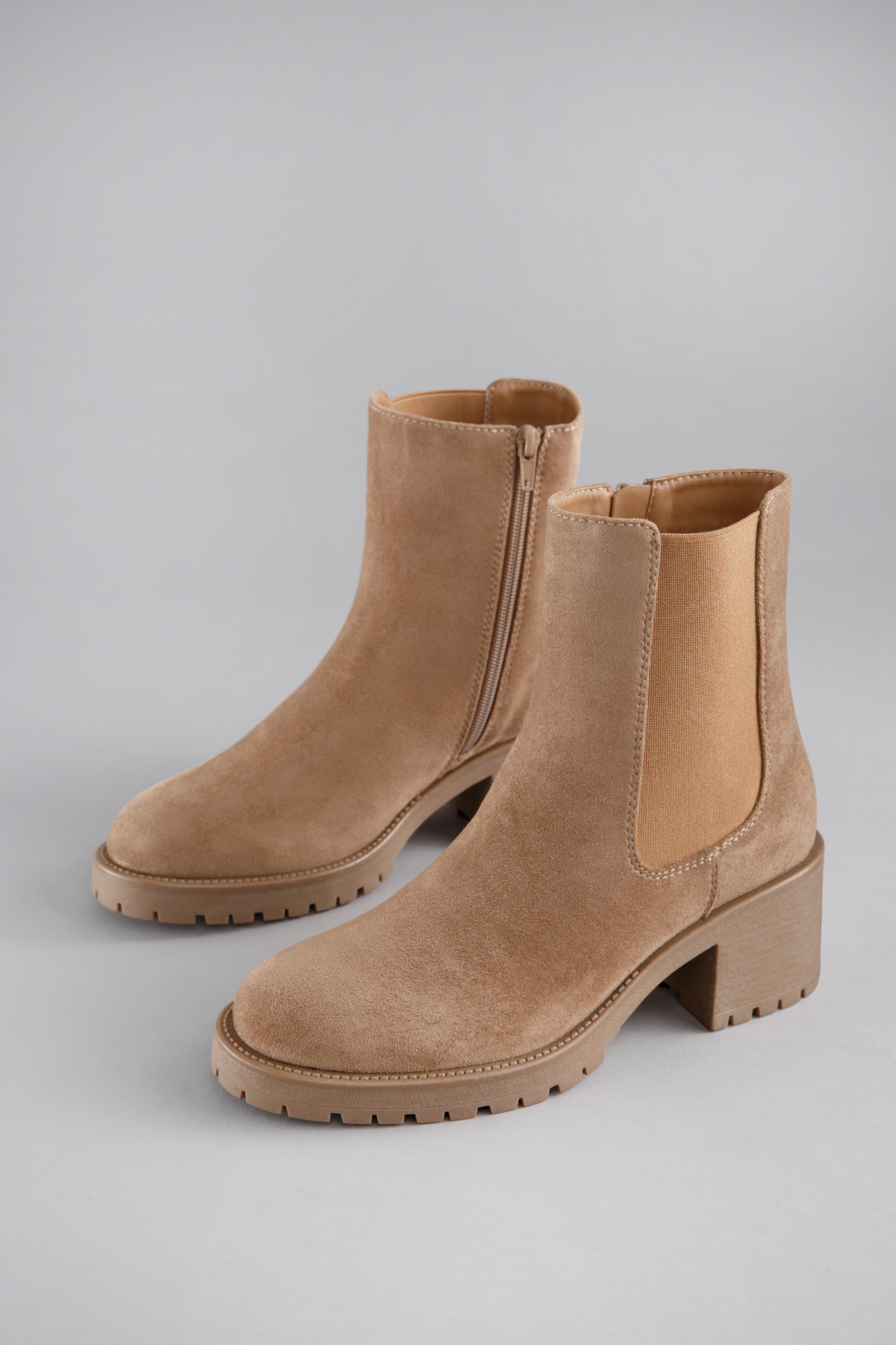 Aniston SHOES Chelseaboots Stiefelette mit Reißverschluss günstig online kaufen