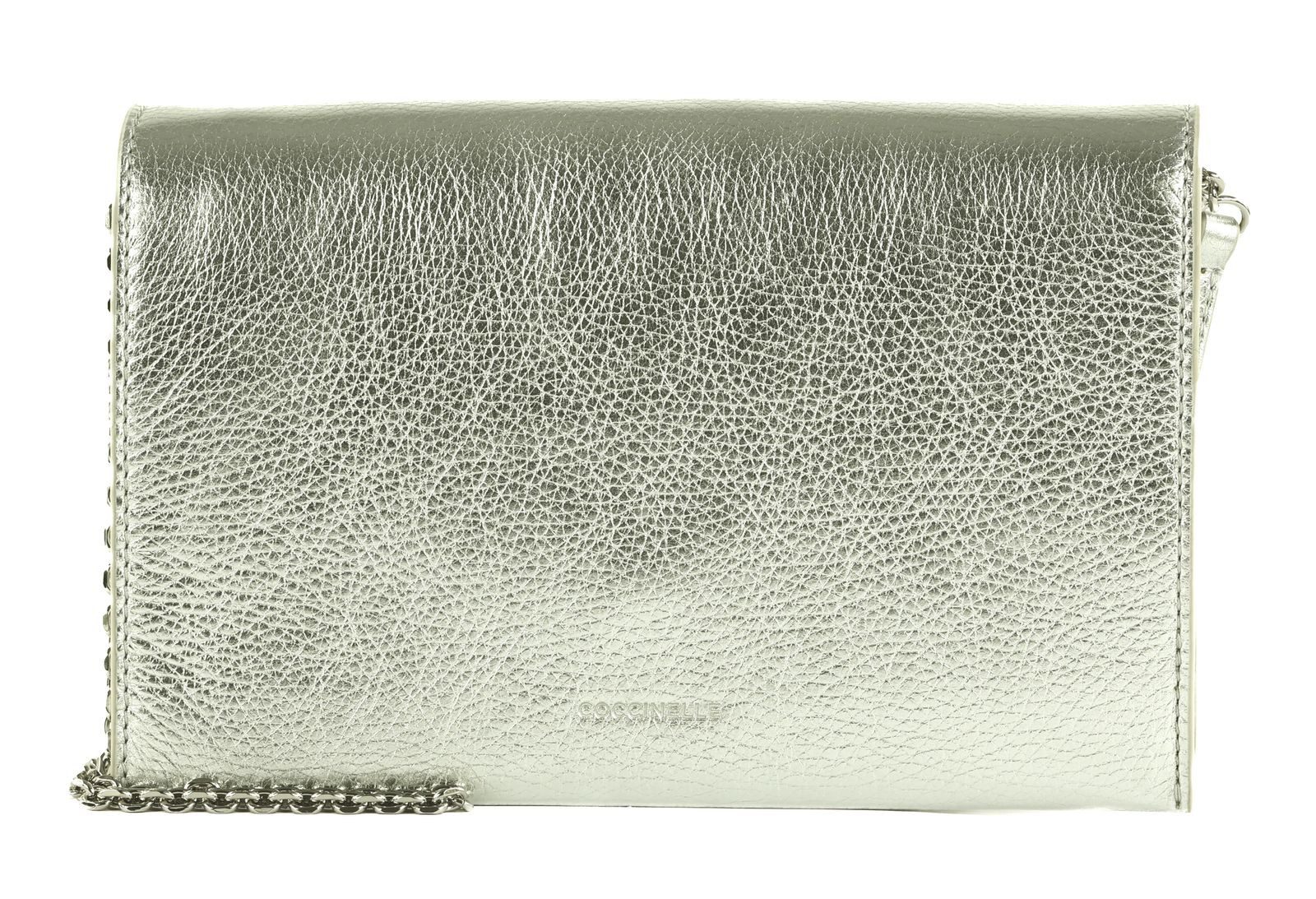 COCCINELLE Clutch Mini Bag, aus echtem Rindsleder