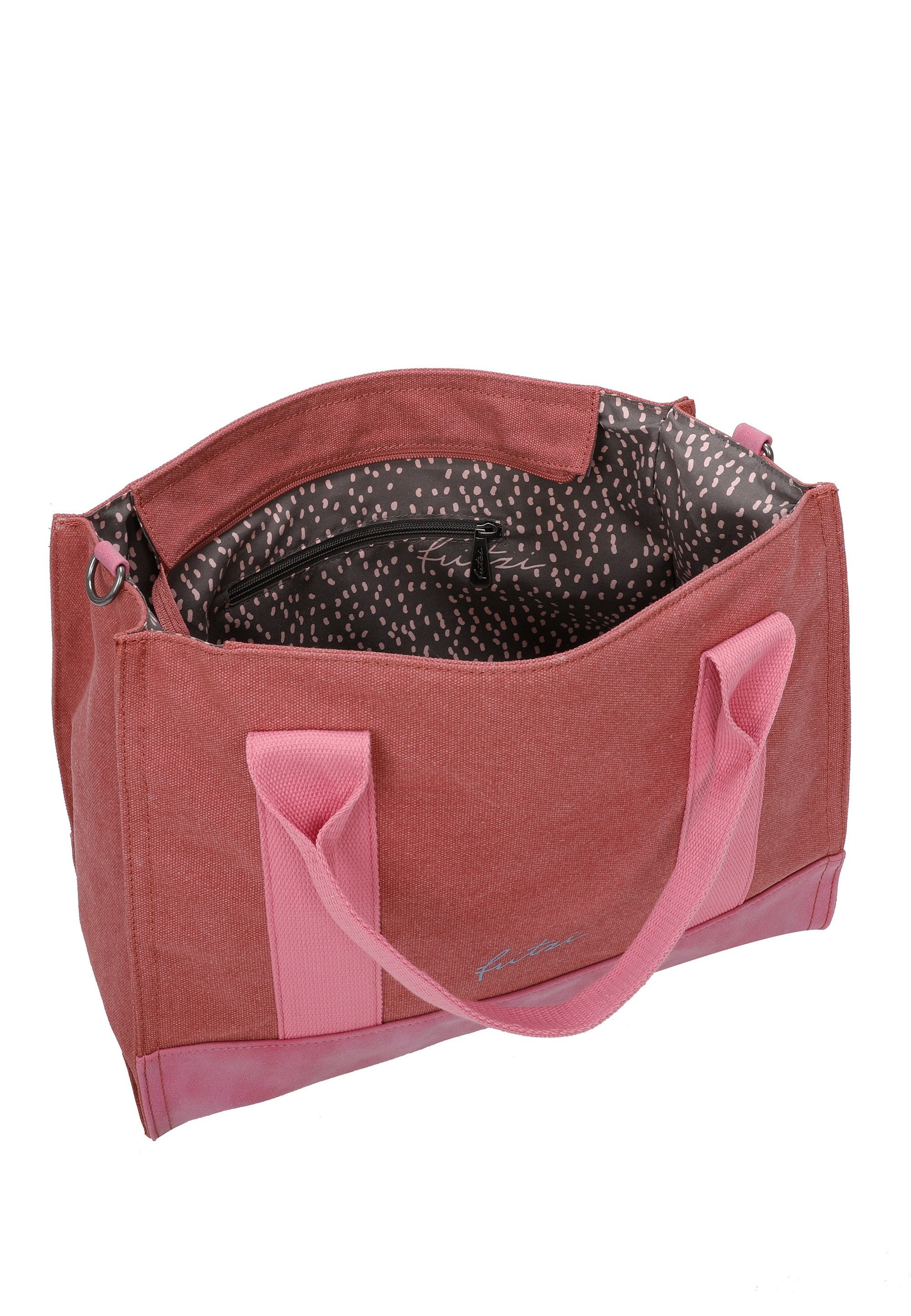 Fritzi aus Preußen Henkeltasche Canvas Tote Bag, mit verstell- und abnehmbarem Schulter-Riemen