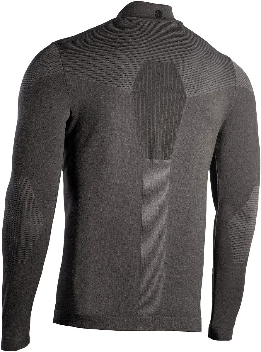 Iron-IC Fleecejacke Techno Maglia mit Reißverschluss - 2nd Layer Full Zip - anthrazitgrau