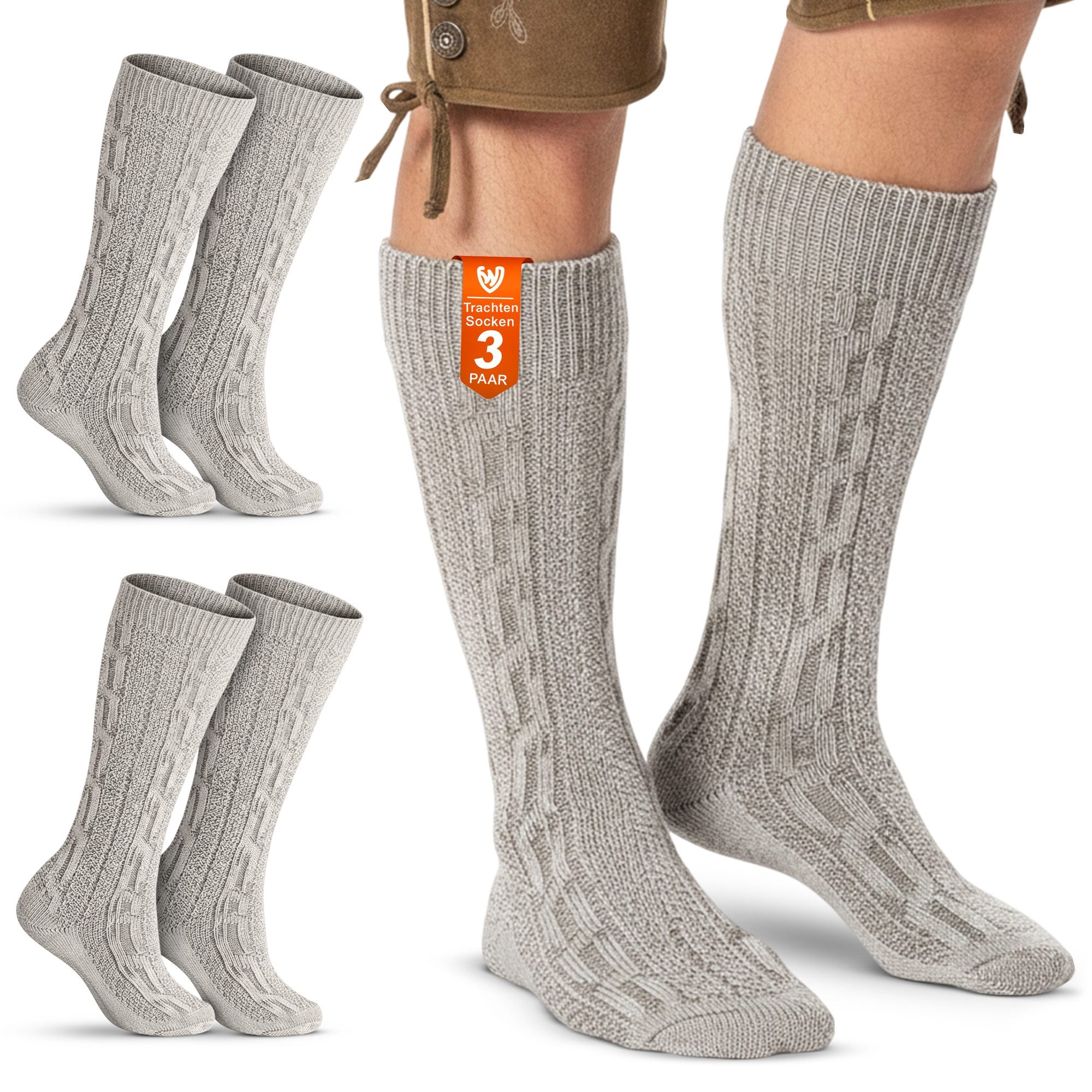Trachtensocken GW200 3xPaar AMZ