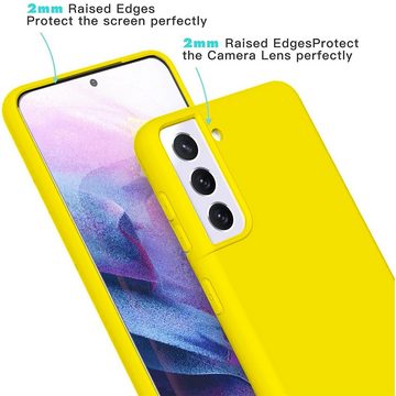 CoolGadget Handyhülle Silikon Colour Series Slim Case für Samsung Galaxy S23 6,1 Zoll, Hülle weich Handy Cover für Samsung S23 5G Schutzhülle
