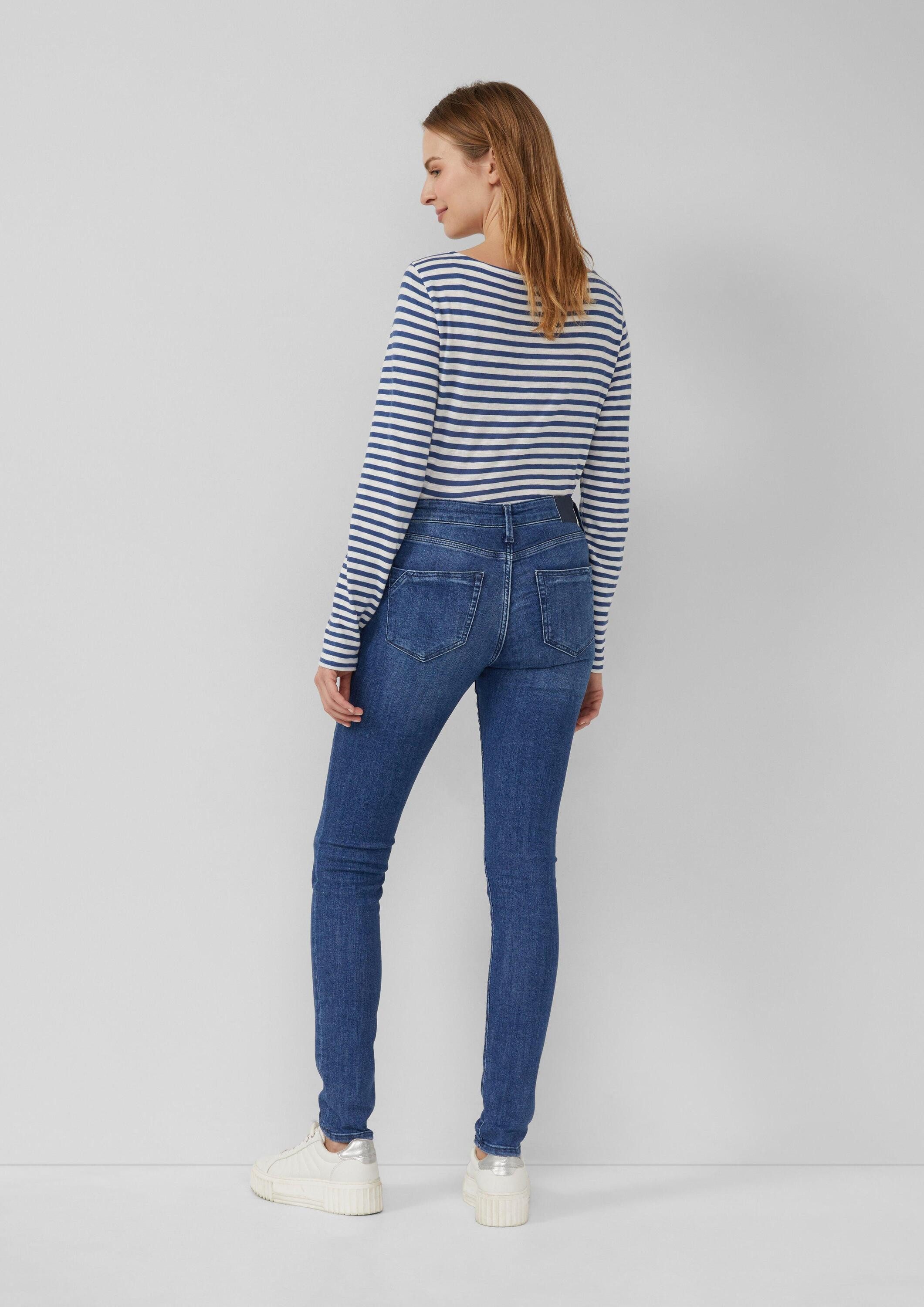 s.Oliver Skinny-fit-Jeans Jeans-Hose IZABELL Jeans Izabell / Skinny Fit / Mid Rise / Skinny Leg