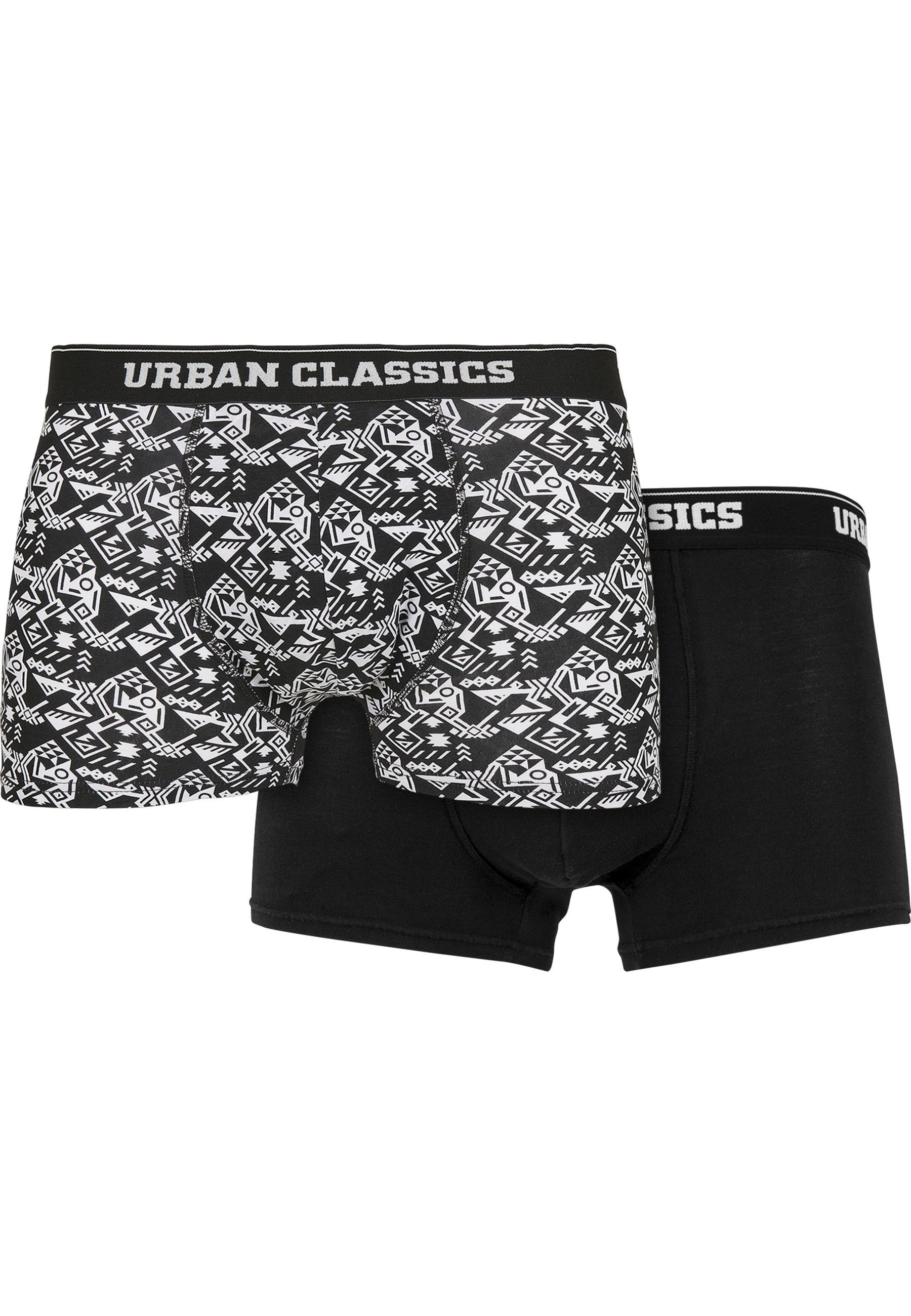 URBAN CLASSICS Boxershorts Urban Classics Herren Organic Boxer Shorts 2-Pack (1-St)