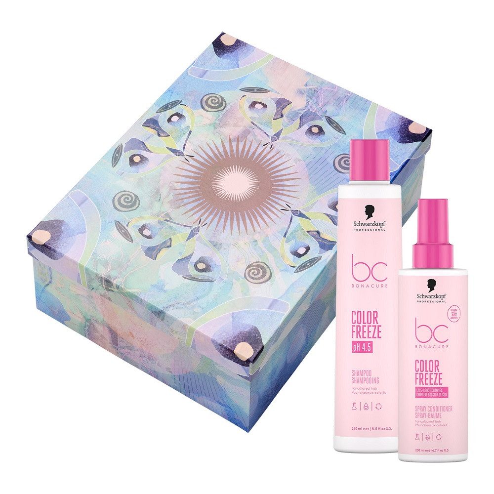Schwarzkopf Professional Haarpflege-Set BC Color Freeze Geschenkset