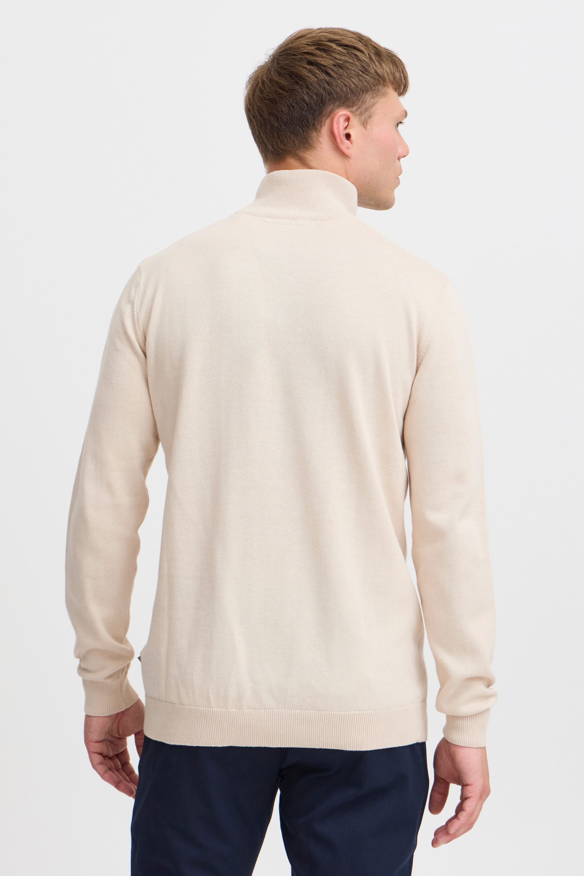 !Solid Rollkragenpullover SDAgrio Rollkragenpulli mit abgesetztem Strickmuster