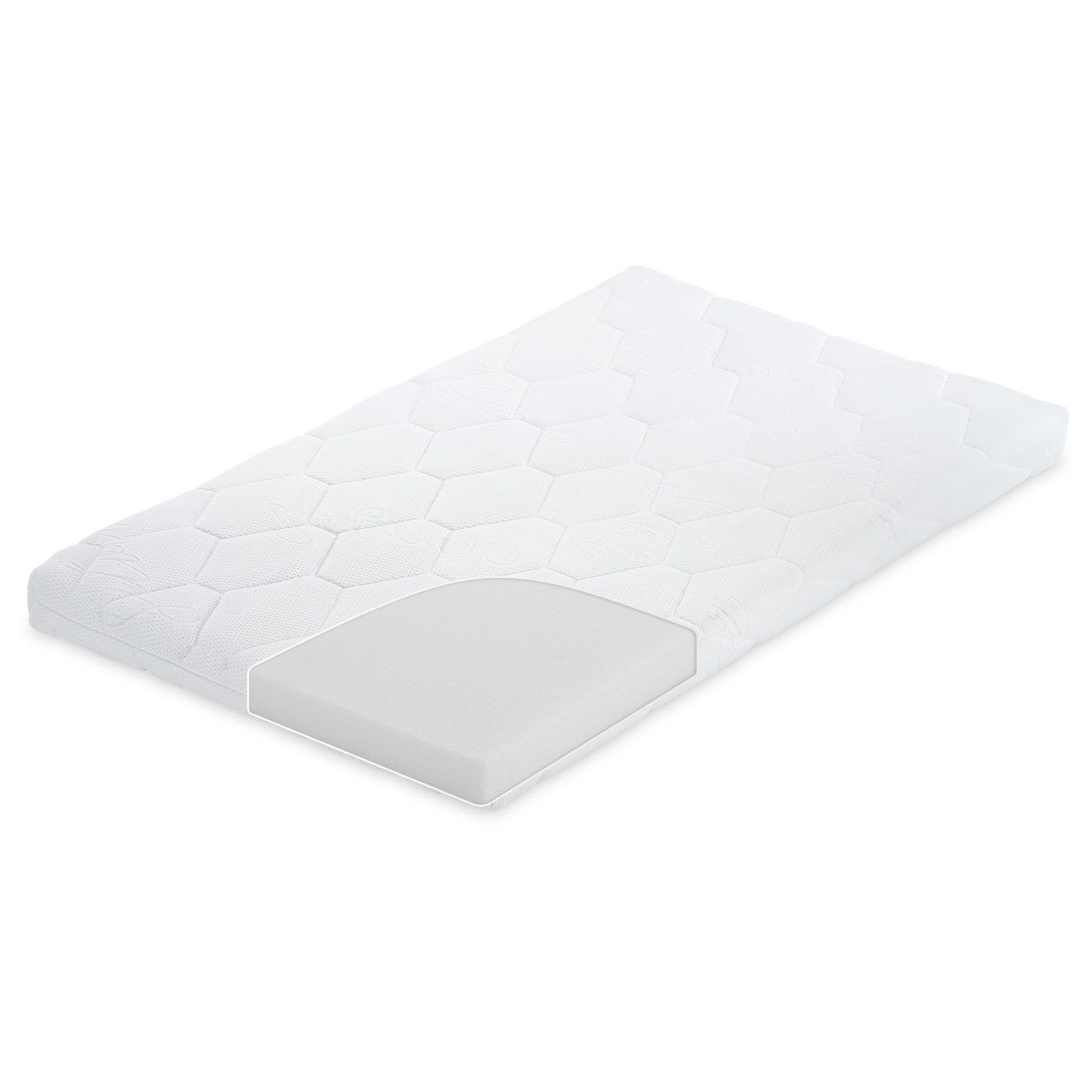 Babymatratze für Beistellbett und Wiege 90x55 cm, FabiMax, 5 cm hoch