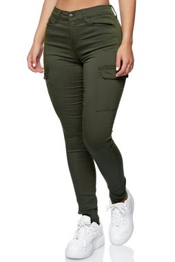 Elara Cargohose Elara Damen Cargo Jeans (1-tlg)