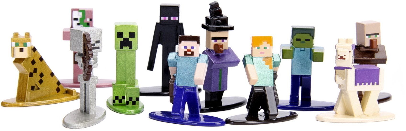 JADA Actionfigur Sammelfigur Minecraft Nanofigs 1 von 13 Blind Bag 9384486300W01