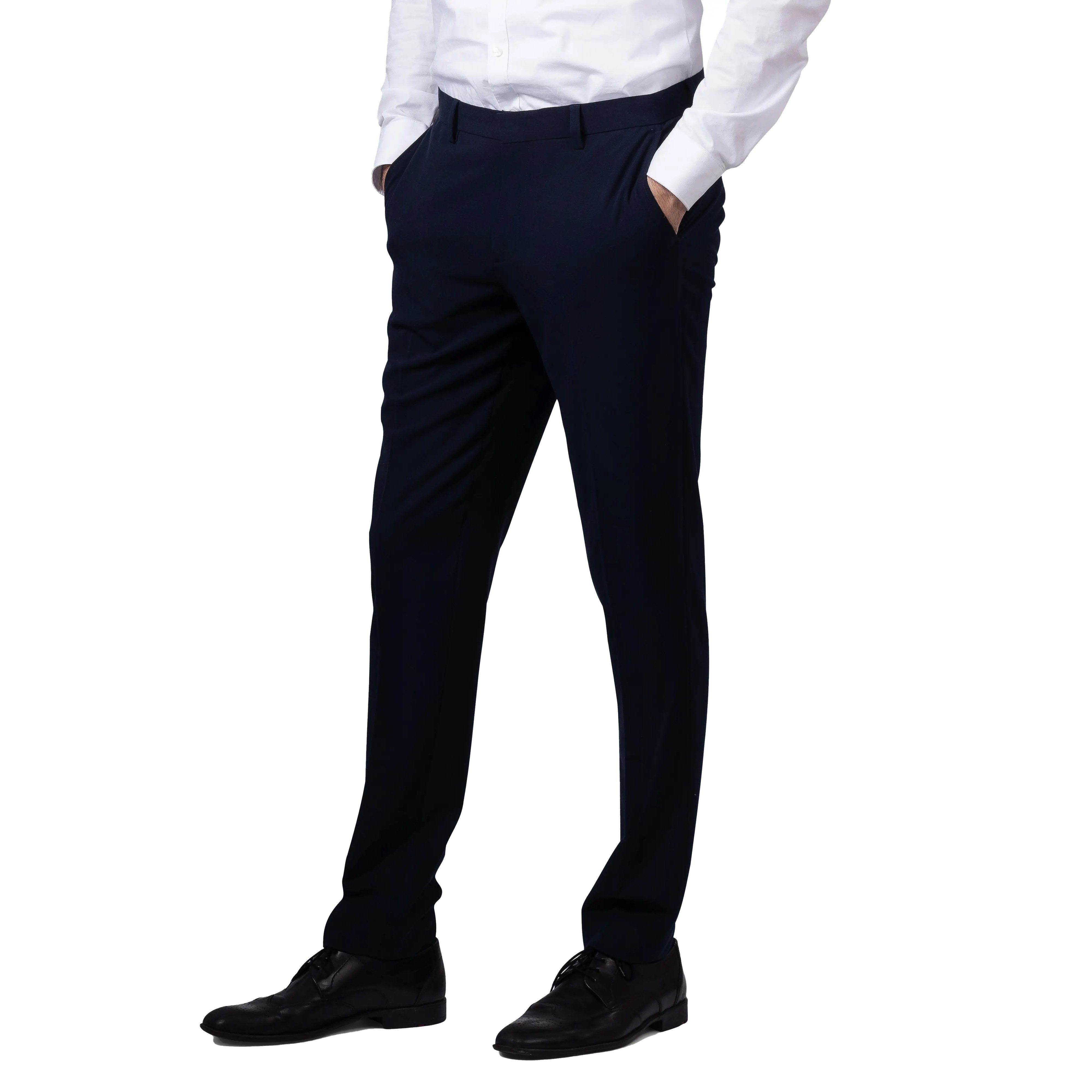Hirschthal Anzugsakko Herren 2-Knopf Sakko oder Business Anzug mit Anzughose, Regular-Fit (Sakko und Hose in verschiedenen Größen kombinierbar) in klassischem Design, mit Kleidersack
