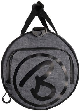 BRUBAKER Sporttasche Unisex Duffle Bag Trainingstasche Grau (1-tlg., wasserabweisend, Duffelbag), 27 l Fitnesstasche mit Schuhfach und Nassfach, Reisetasche Duffel Bag, Dufflebag