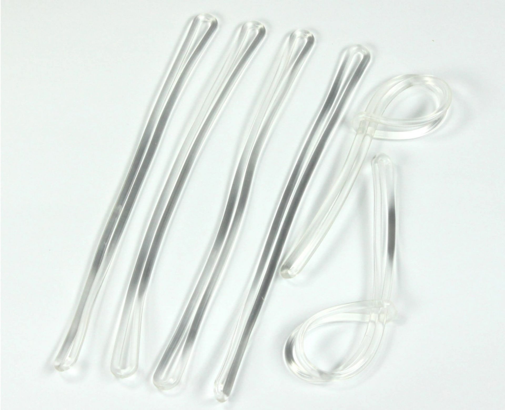 r&b Laminiersysteme Gepäckanhänger Riemchen für Gepäckanhänger Robuster Kunststoff, 100er Set, vielseitig einsetzbar, sicherer Halt