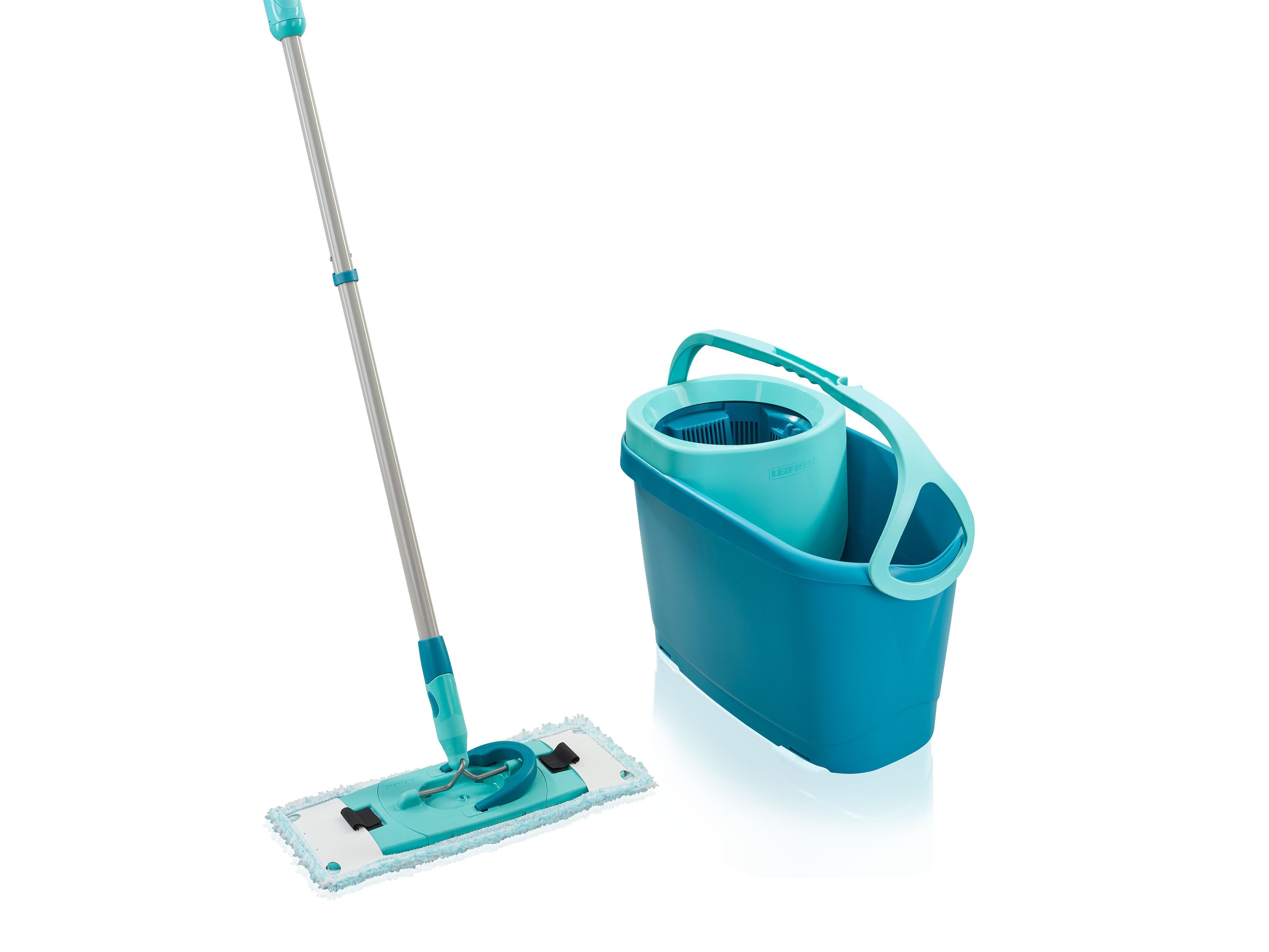 Teleskopstiel LEIFHEIT 4746342002 Bodenwischer Clean Twist Set M Ergo