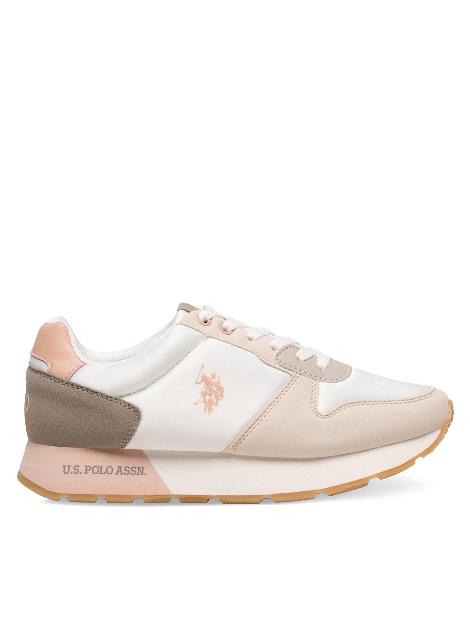 U.S. Polo Assn. U.S. Polo Assn. Sneakers Damen KITTY002A Beige, Weiß Sneake günstig online kaufen
