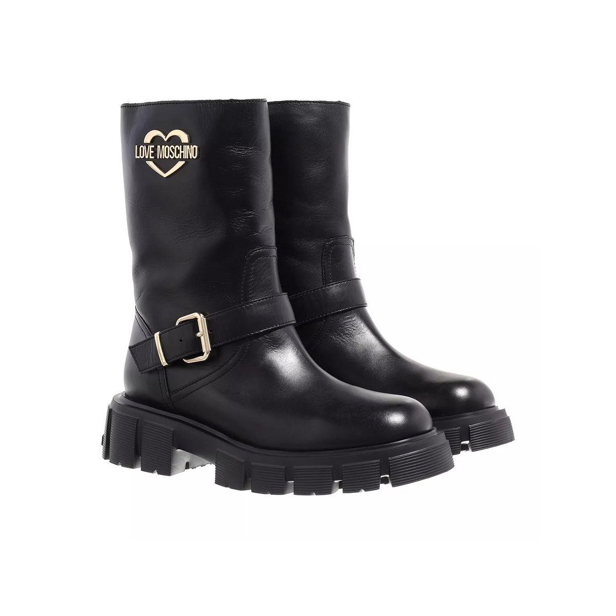 Moschino schwarz Schlupfstiefel (2-tlg)